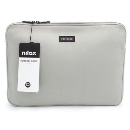 Funda portatil Nilox Sleeve / Gris / 14.1 pulg. / Neopreno  NXF1402